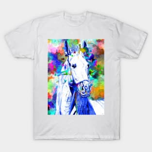 Blue Horse T-Shirt